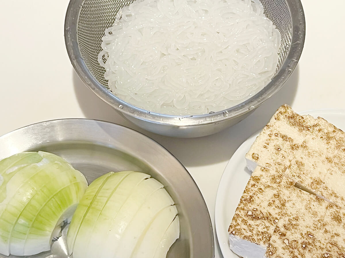 大原千鶴さん「鶏すき焼き」