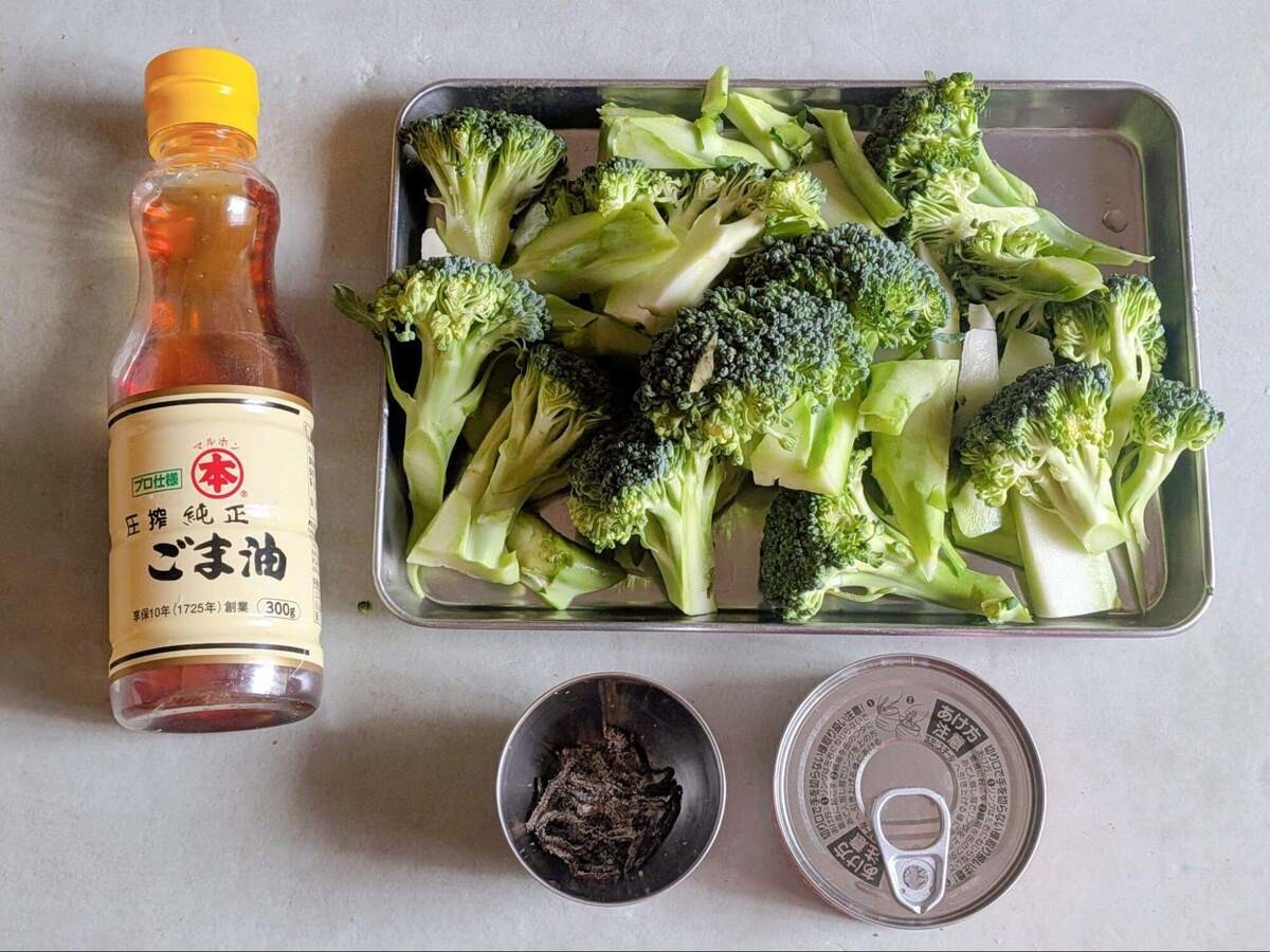 ブロッコリーとツナの和え物