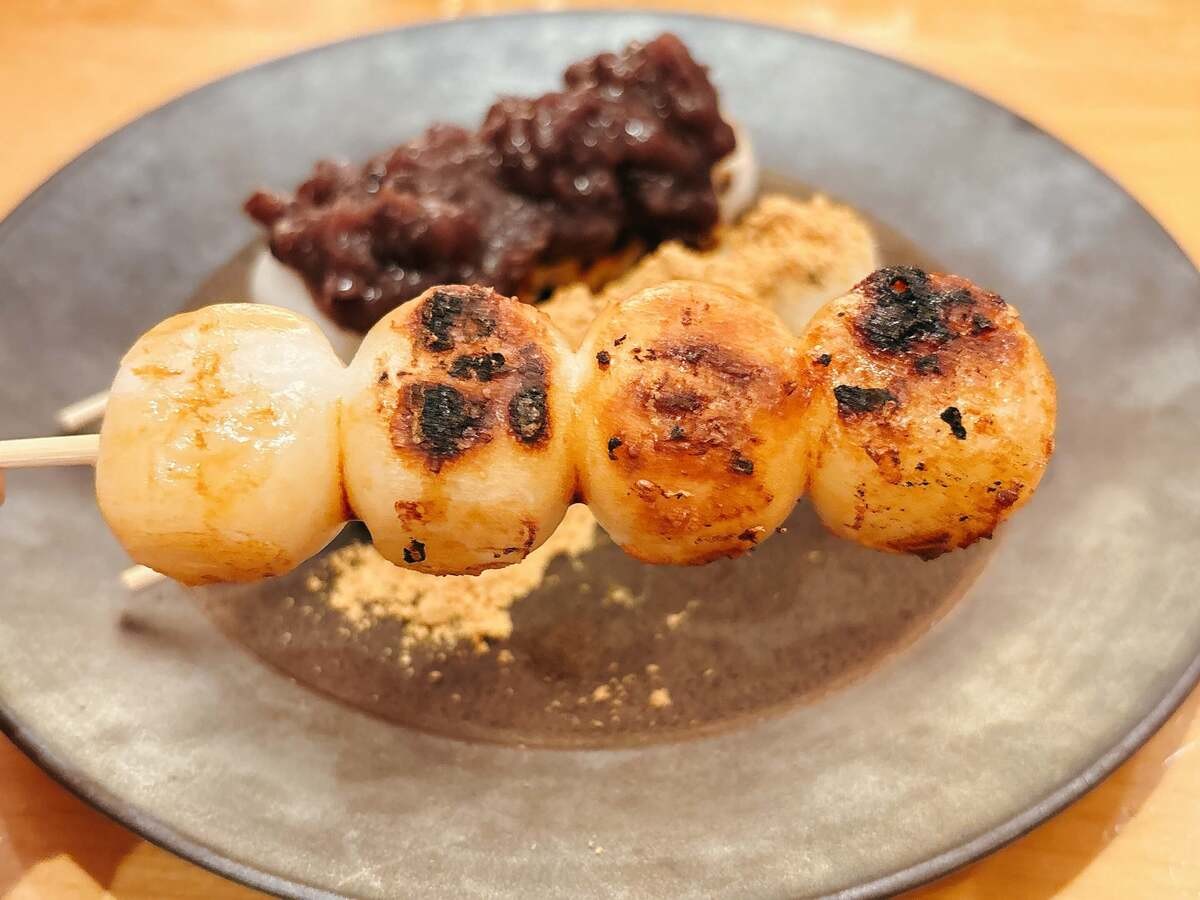 コメダの和喫茶「おかげ庵」のだんご三昧