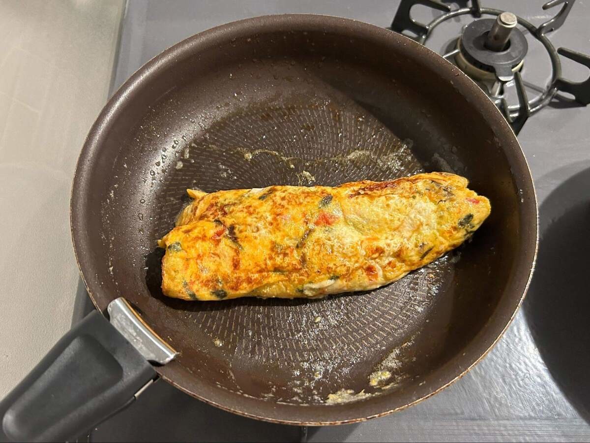 天達武史さん「ファミレス仕込みのオムレツ」