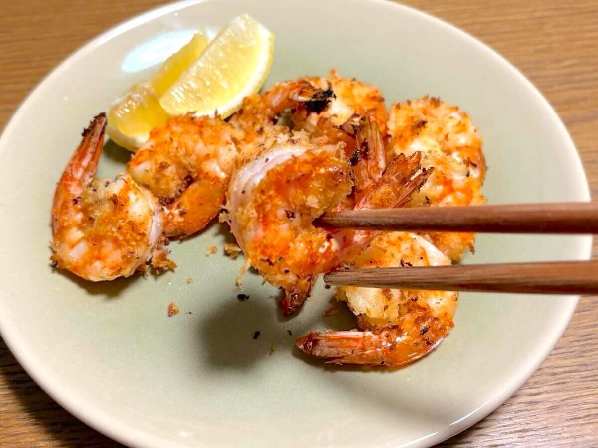 揚げないエビフライ