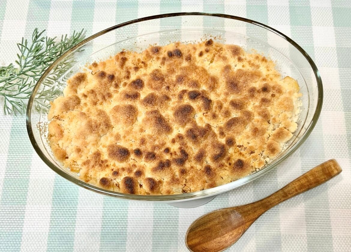 タサン志麻さん「りんごのクランブル」