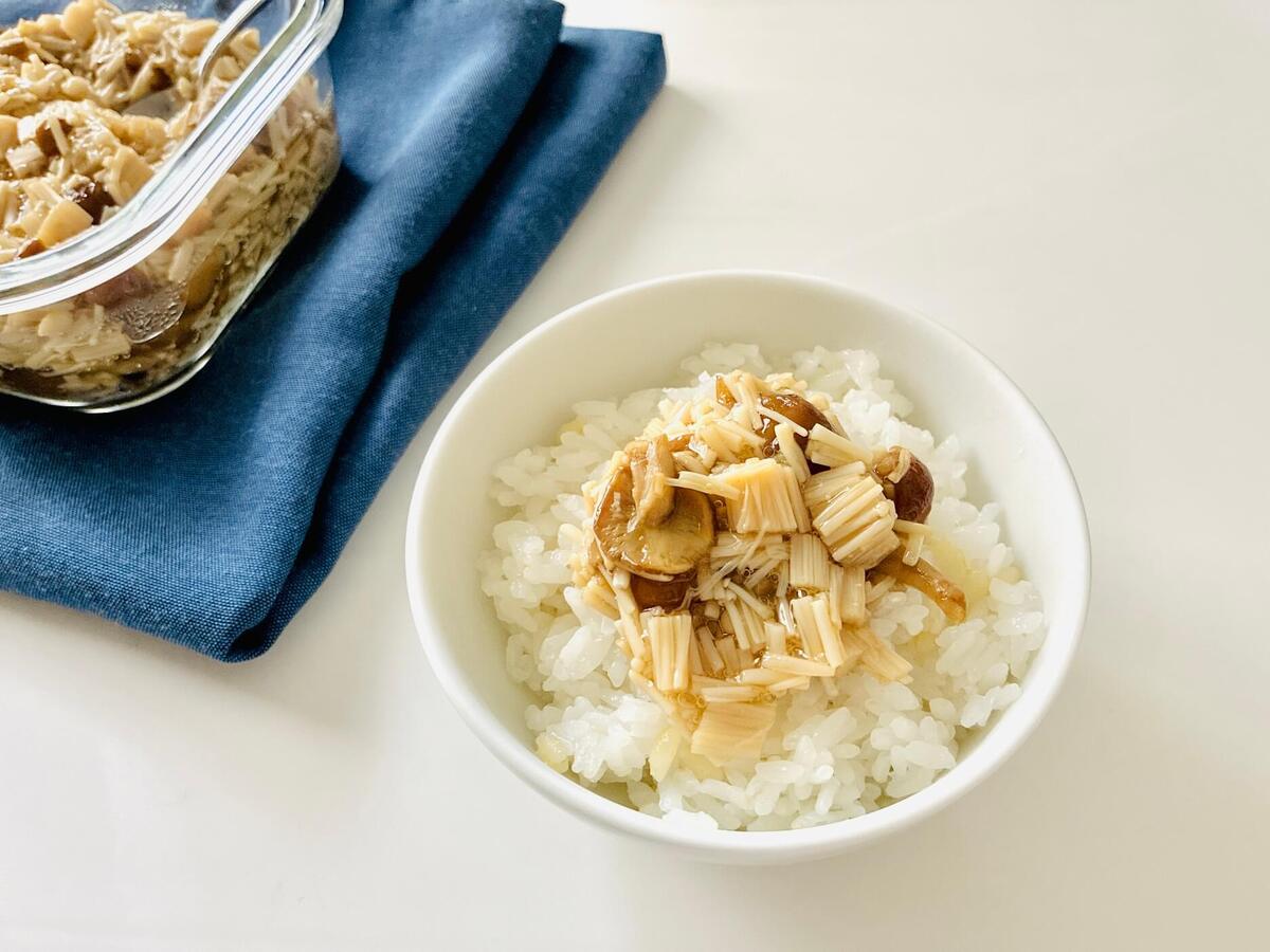 えのきだけとなめこ