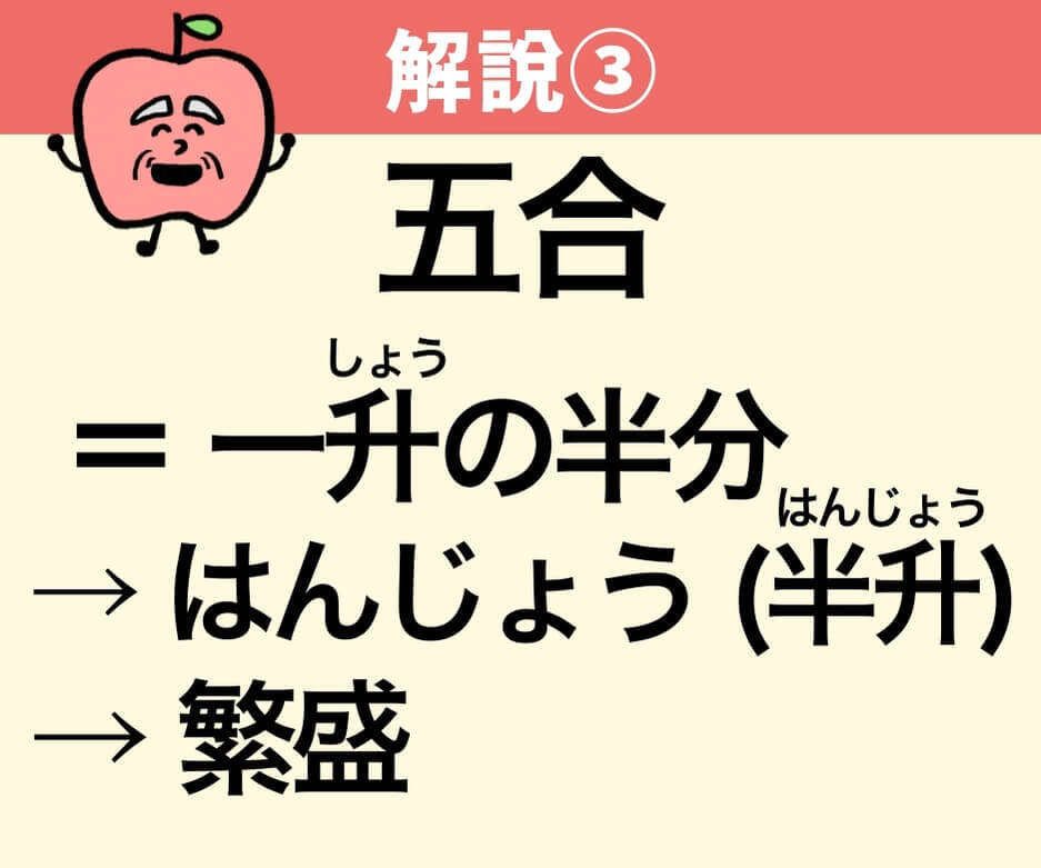 「春夏冬二升五合」って何て読むの？