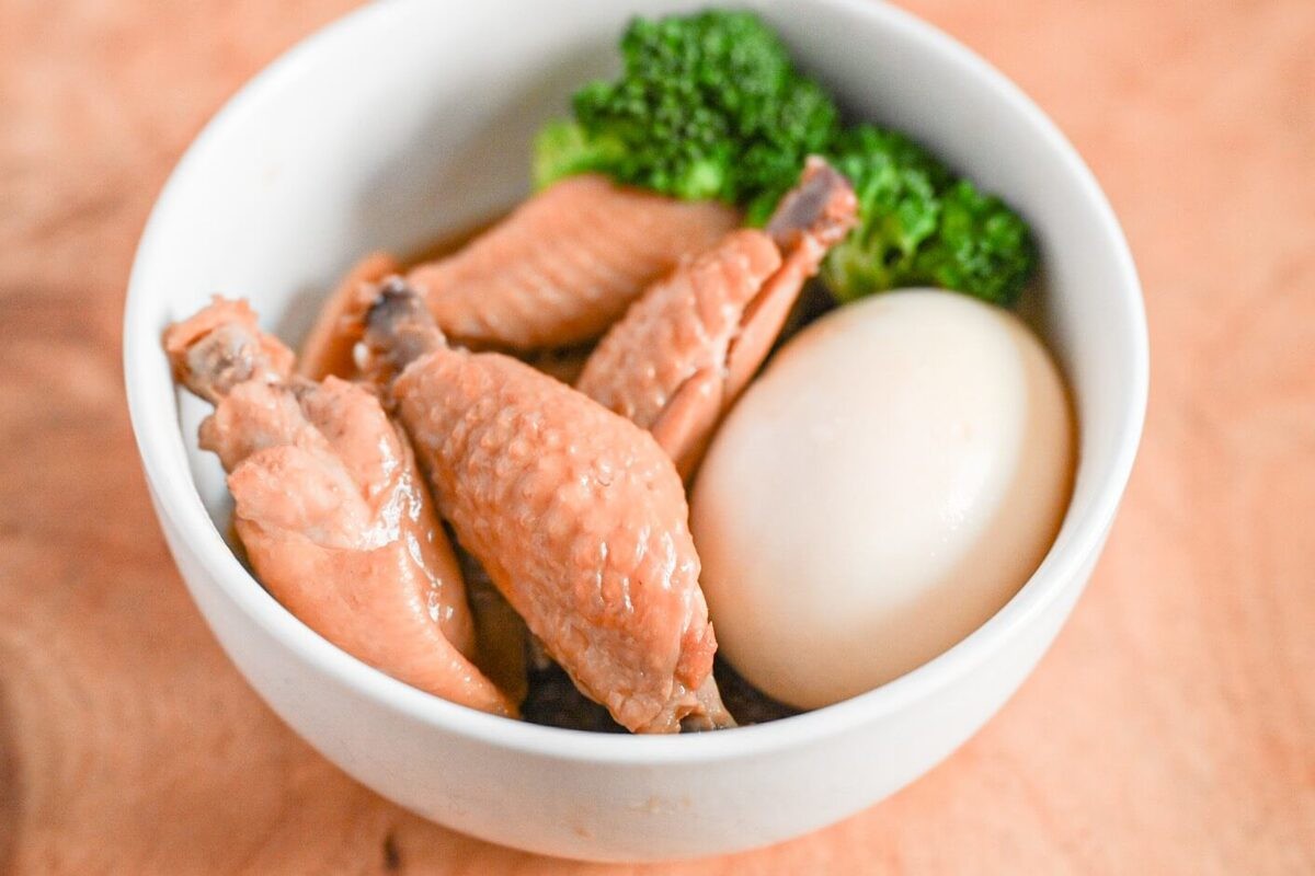 鶏手羽中のさっぱり煮