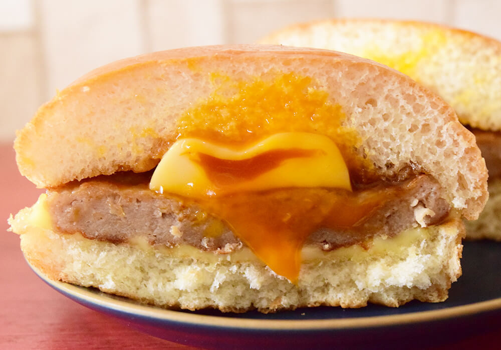 朝の野菜バーガー ～オーロラソース～