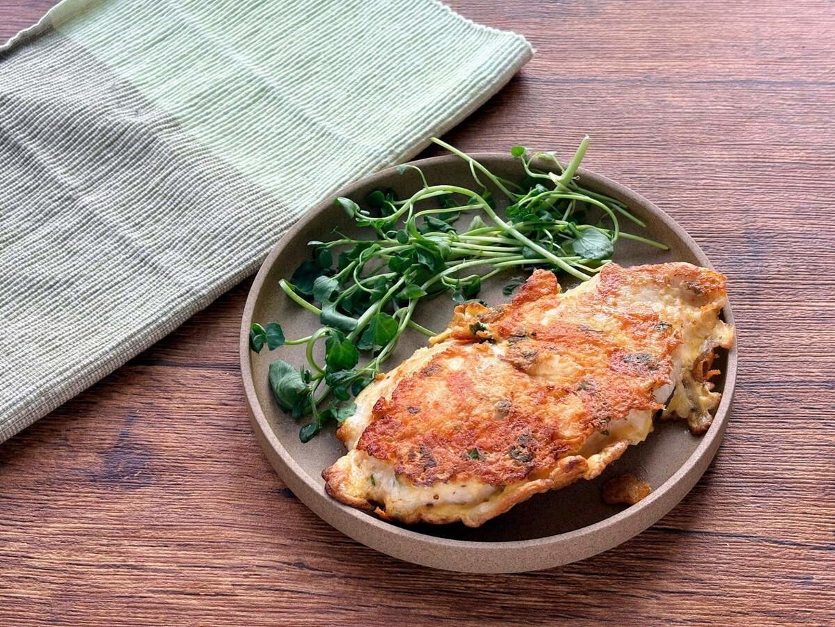 藤野嘉子さん「鶏むね肉のピカタ」