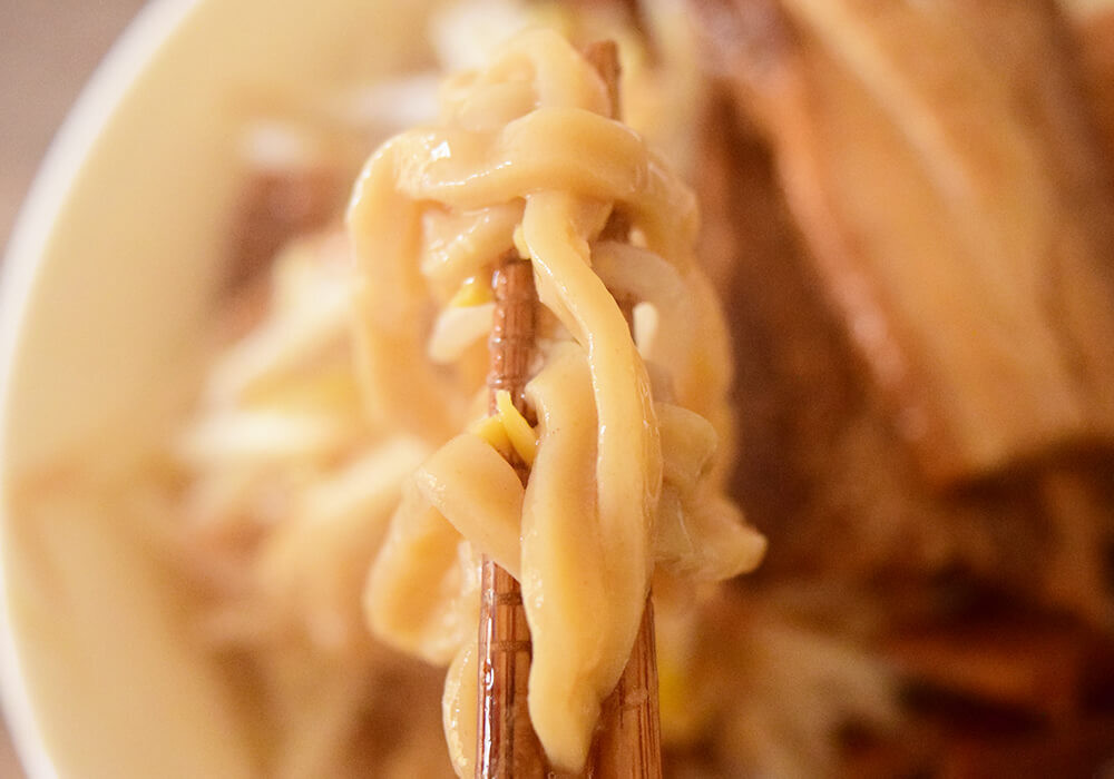 ガッツリ系ラーメン作り