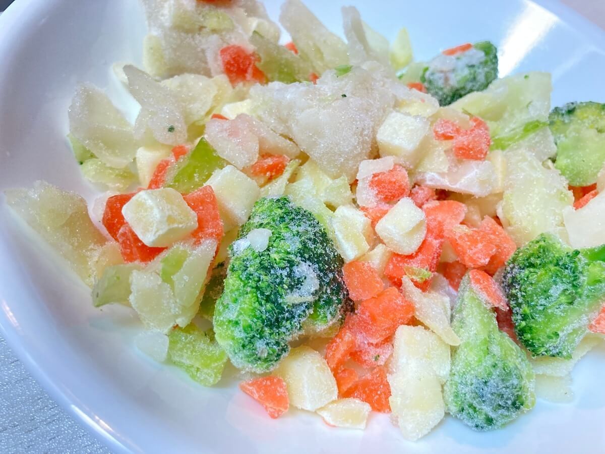 イオンの冷凍ミックス野菜が便利な理由