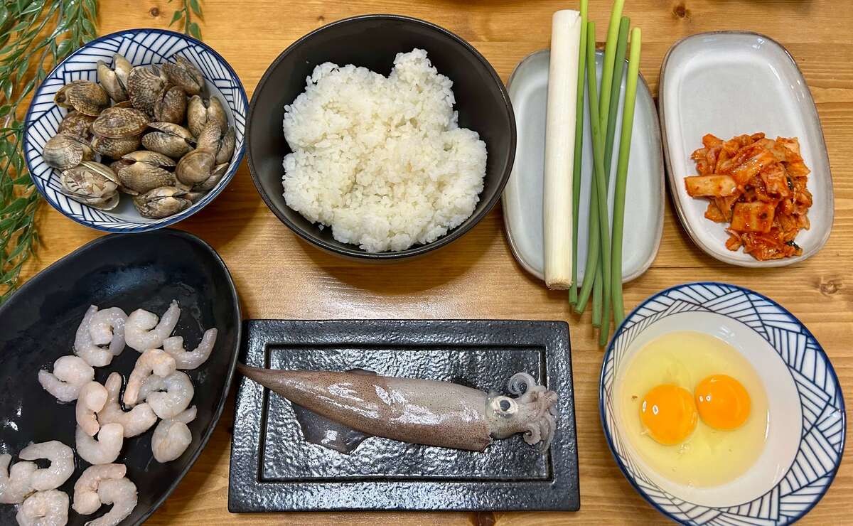 海鮮キムチチャーハン