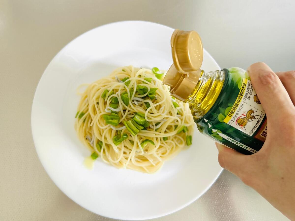 渡辺有子さん「ししとうとレモンの冷たいパスタ」