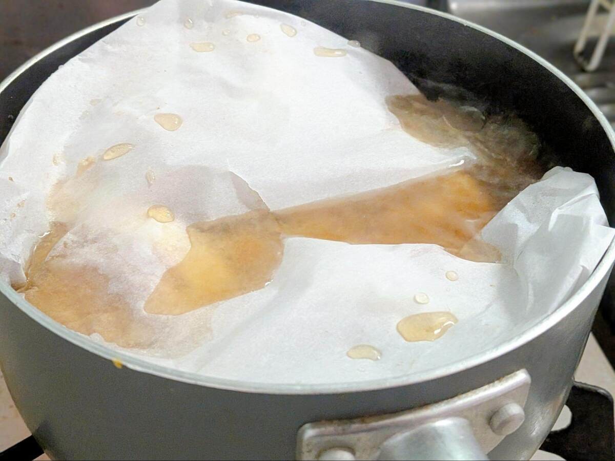 厚揚げの肉詰め