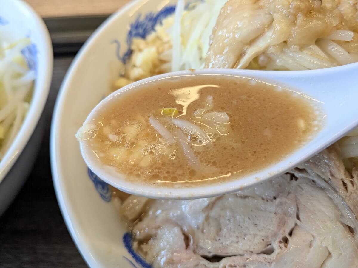 ジャンクガレッジのラーメン