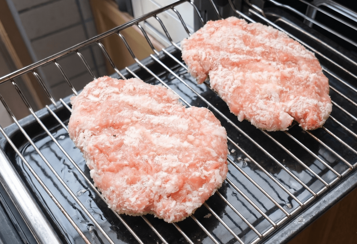 豚こまパン粉焼き