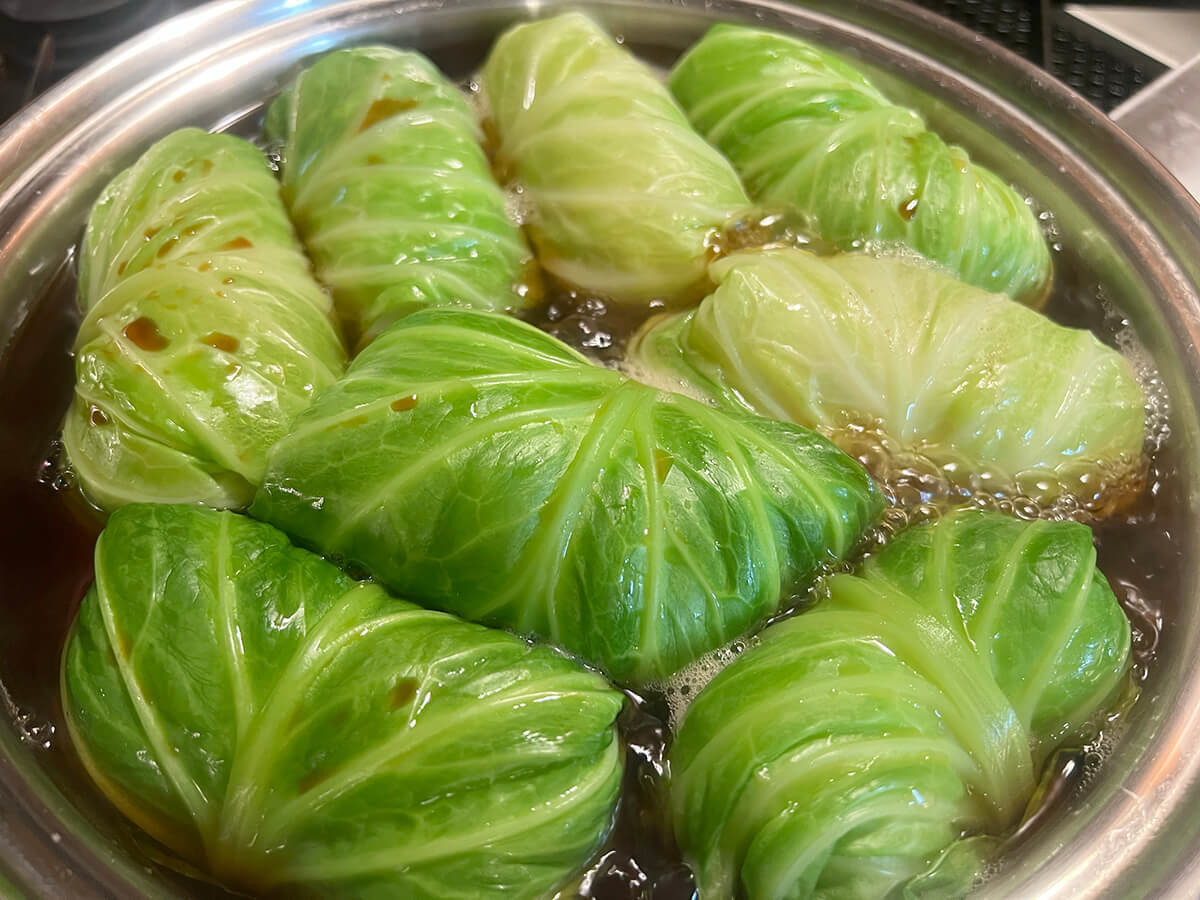 笠原将弘さん「和風ロールキャベツ」のレシピ