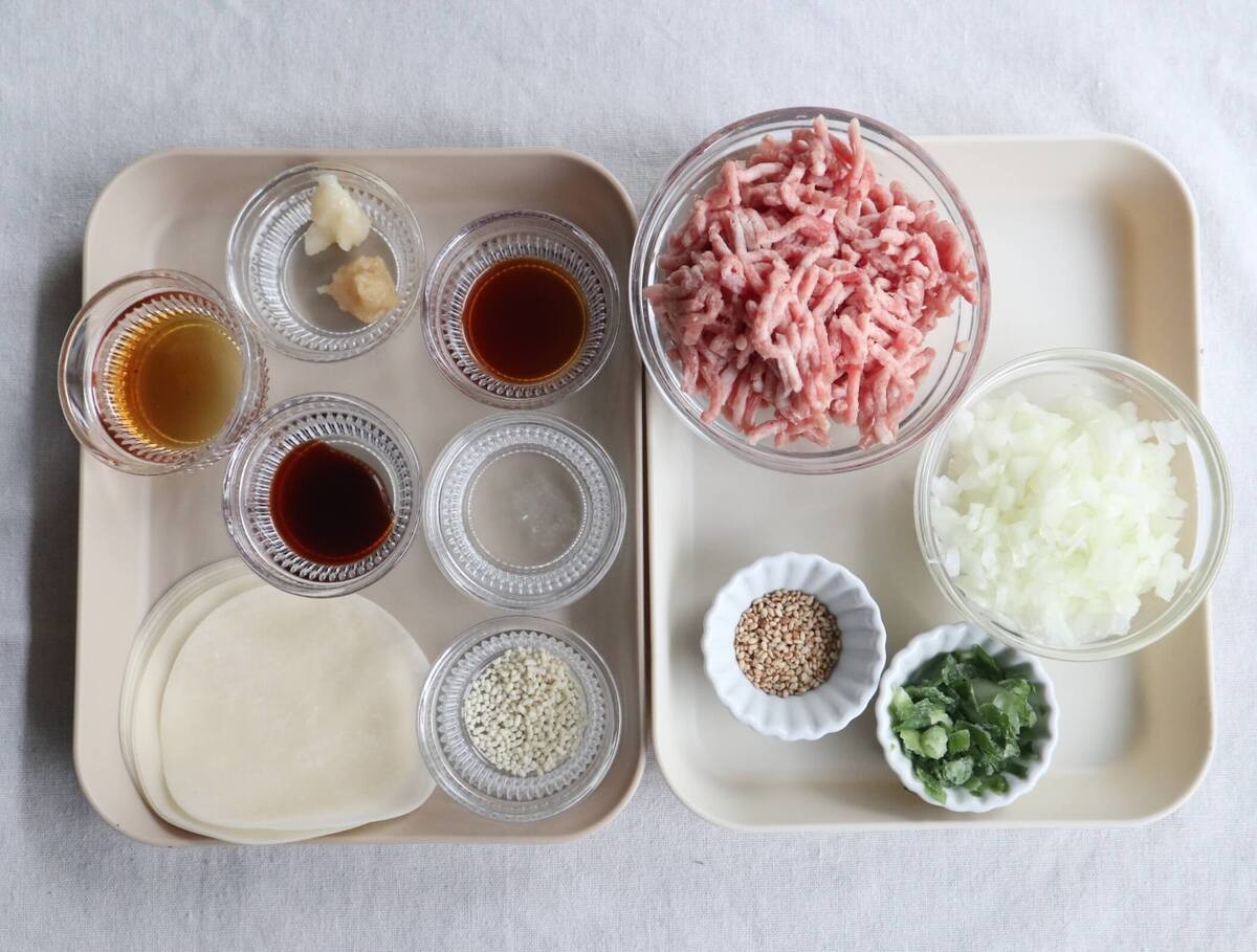 「包まないカップ小籠包」のレシピ