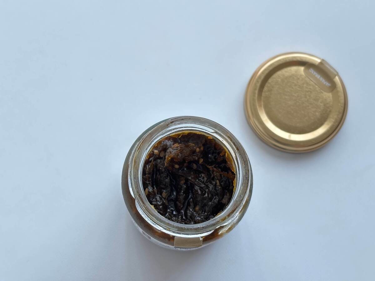 久世福マニアおすすめ「韓国風海苔佃煮（香り立つごま油の風味）」