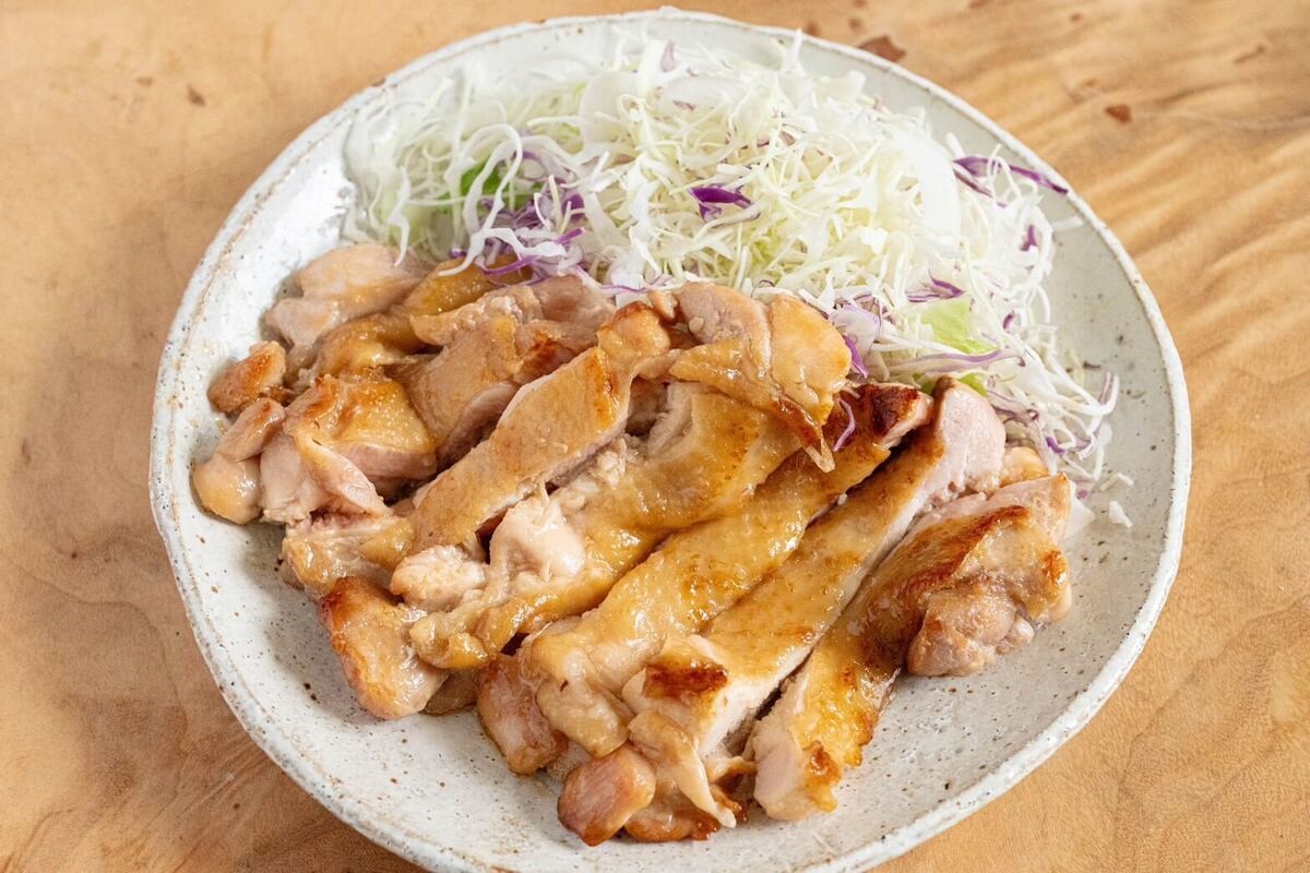 炭火焼チキンの葱ソース