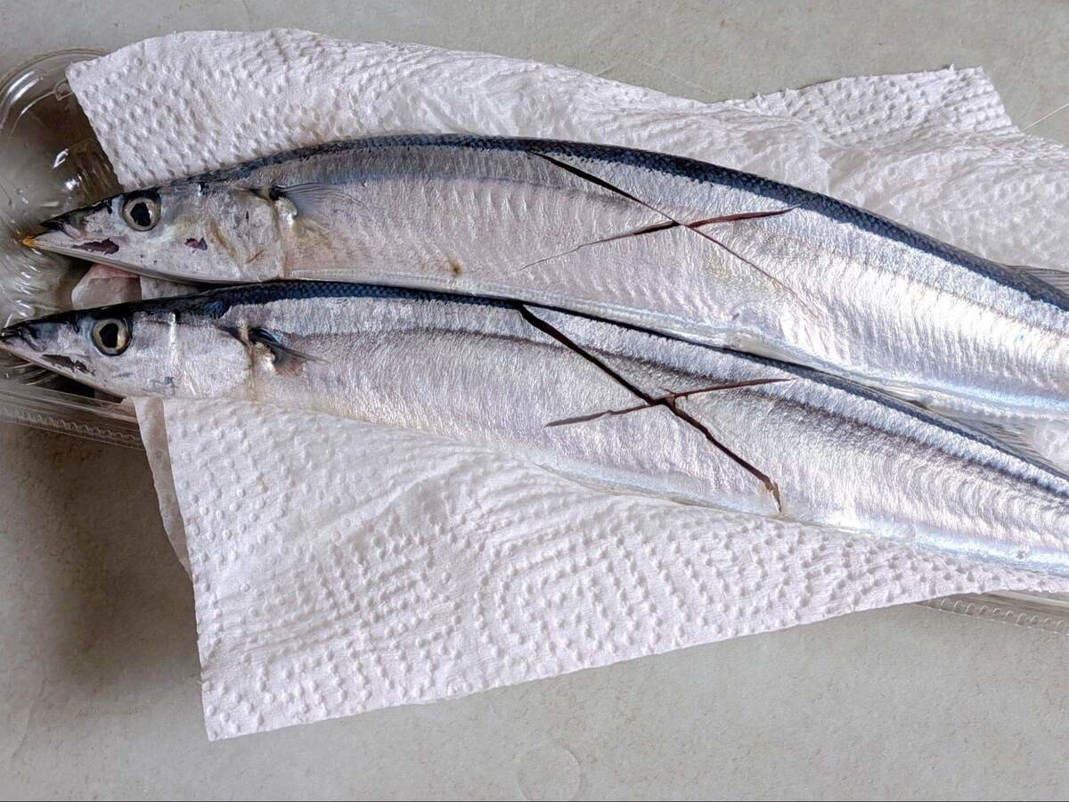 秋刀魚の中華風ソース