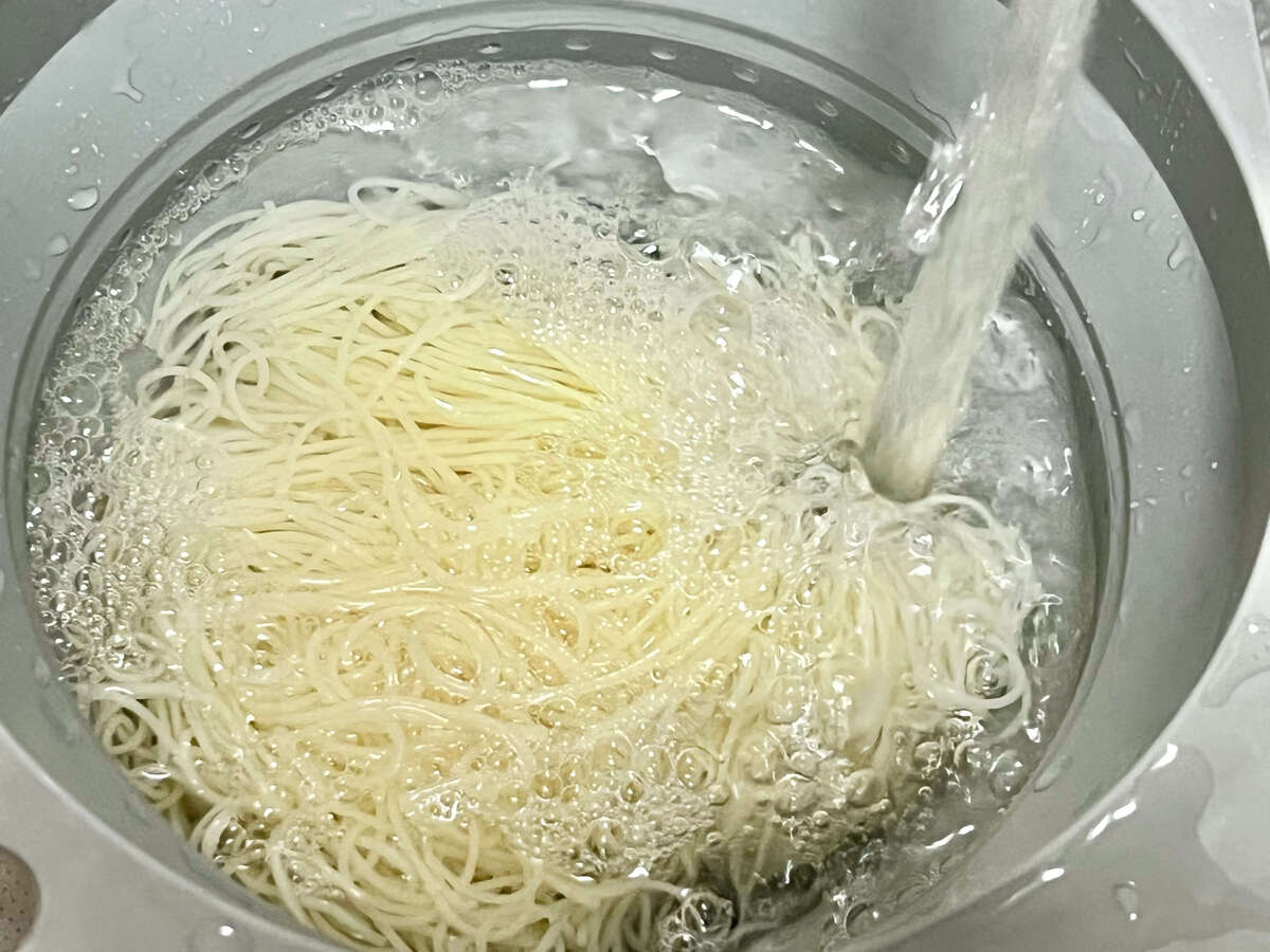 塩こんぶそうめんチャンプルー