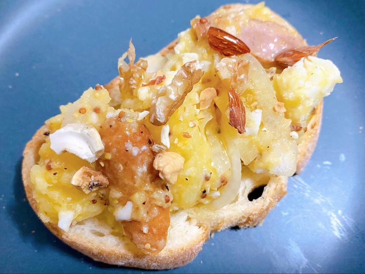 亜希さん「ヘルシー！マヨなしポテトサラダ」のレシピ