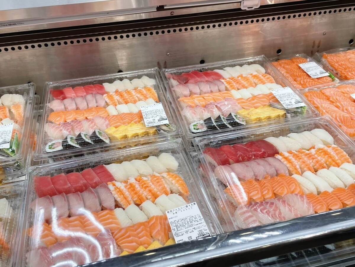 コストコ各倉庫店で製造されるこだわりのお寿司