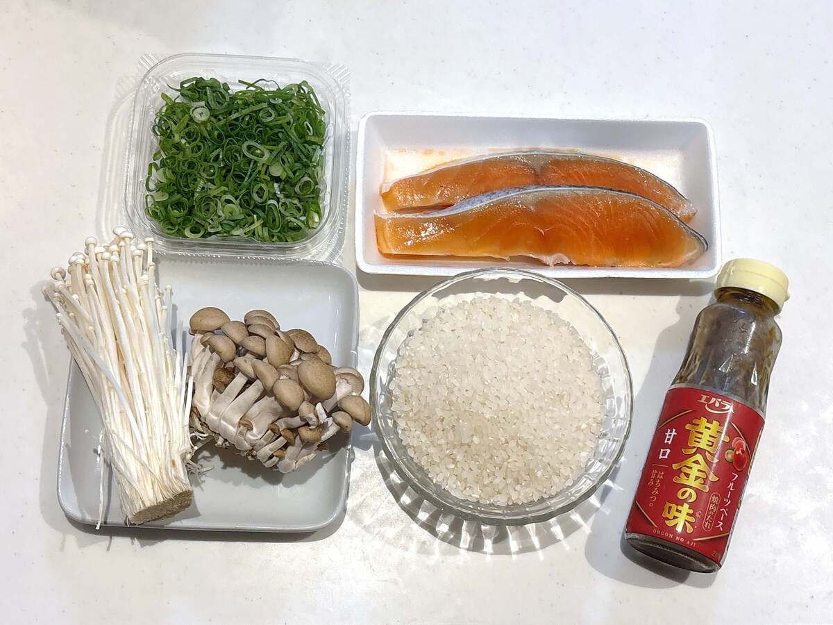 「焼き肉のたれで炊き込みご飯」