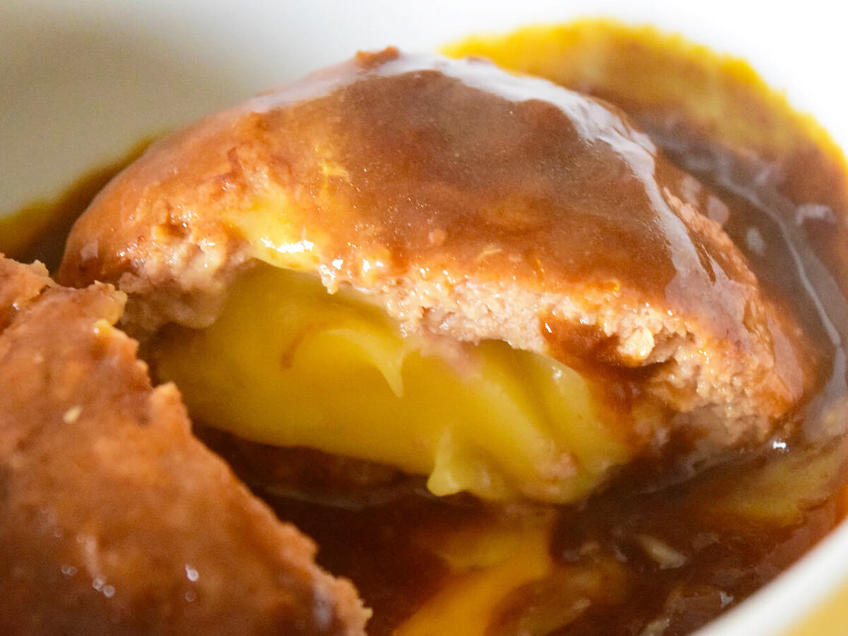 トマトチーズグリルハンバーグ