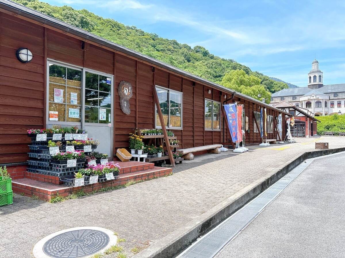 自然豊かな「道の駅第九の里」（徳島県鳴門市）