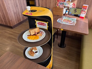 ワッフルモーニング