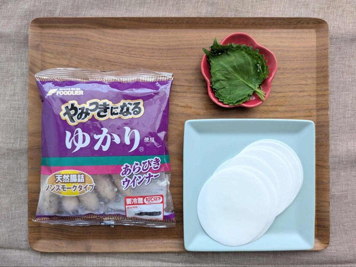 若菜まりえさん「ゆかり使用ウインナーのアレンジ」