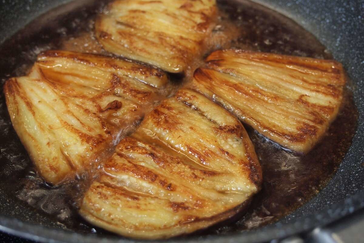 ナスのかば焼き丼