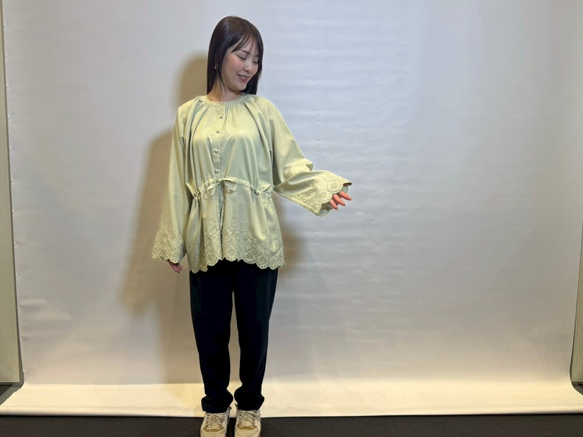 レディースハレナリーペプラムプルオーバー