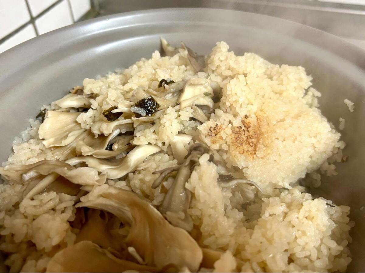永谷園公式「舞茸の炊き込みご飯」