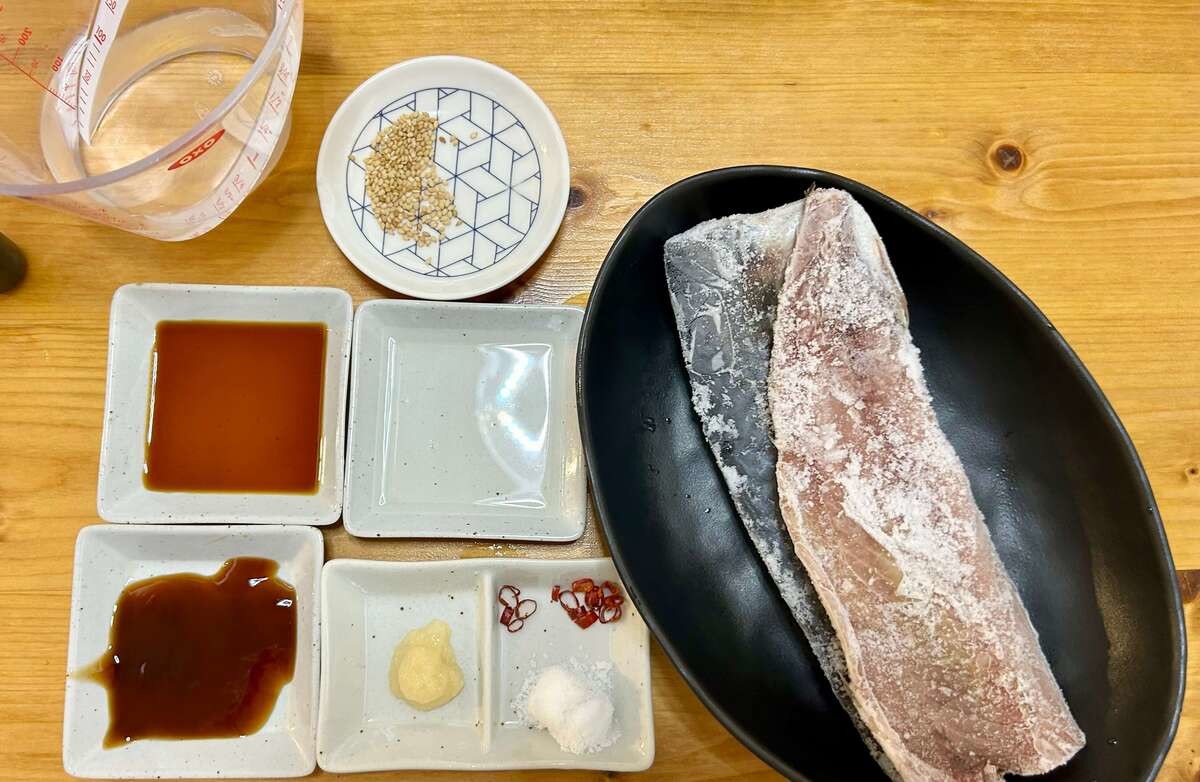 サバのオイスター照り焼き