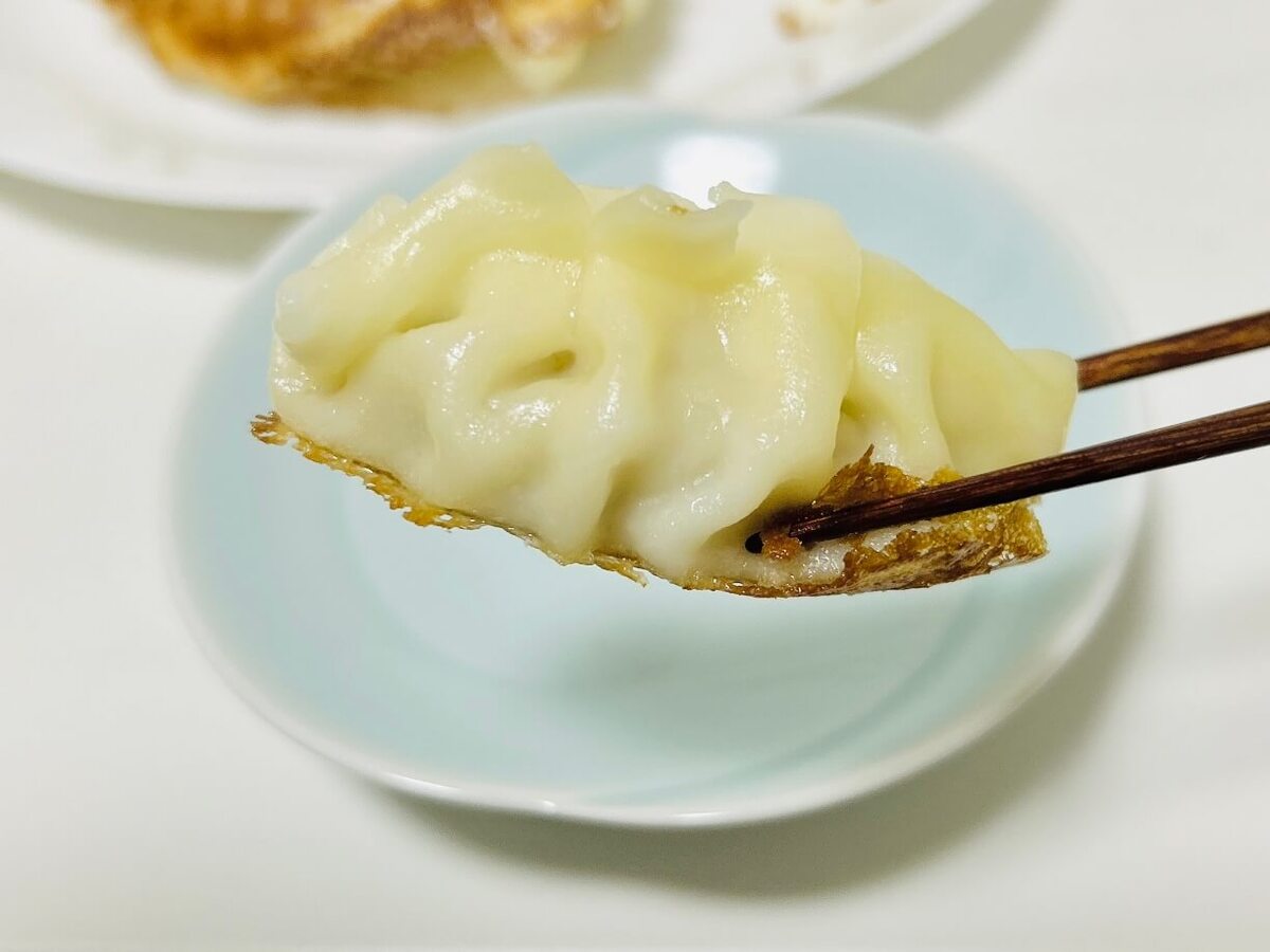 「香味ねぎソースがけギョーザ」