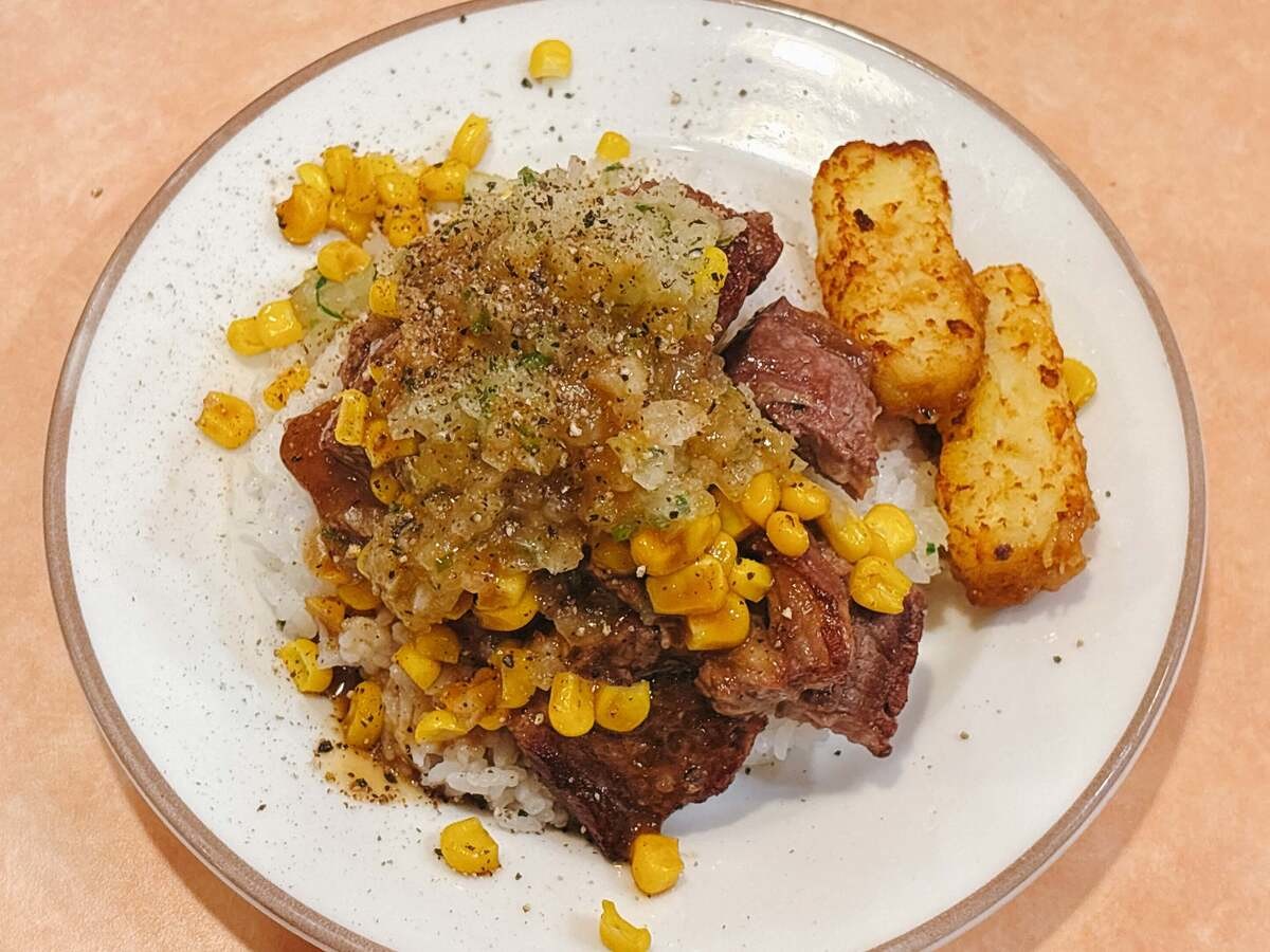 サイゼリヤ流「ペッパーランチ」