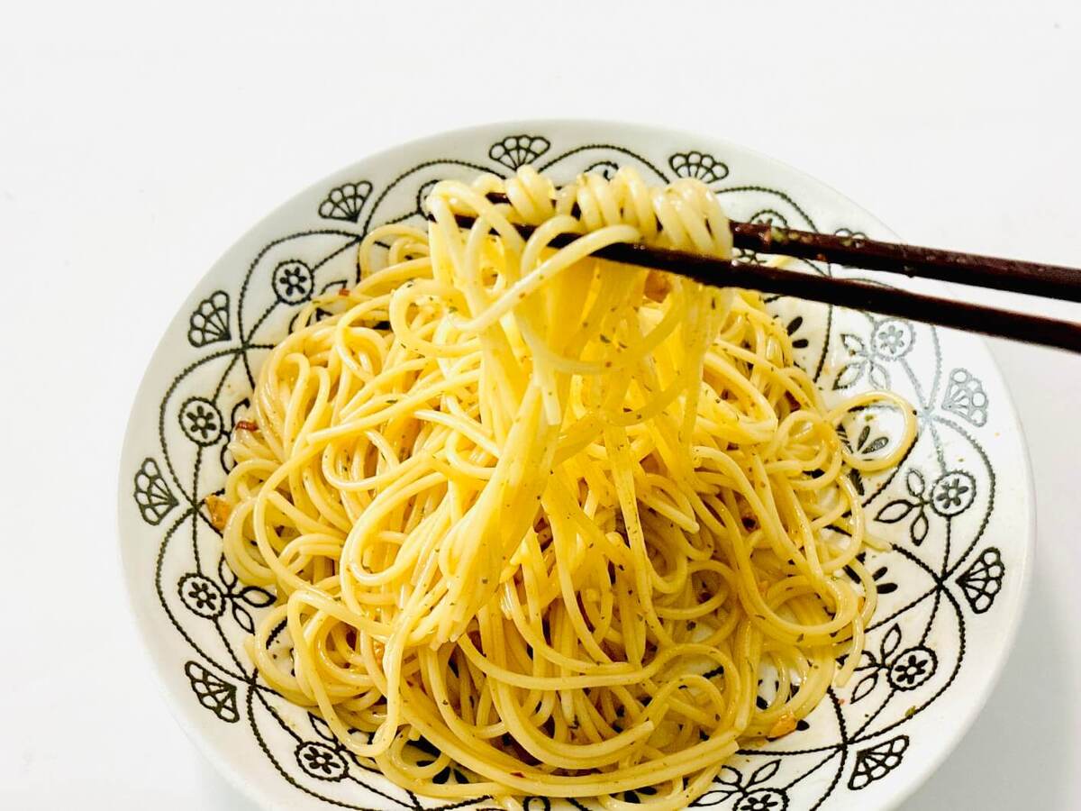 ゆでたパスタにまぜるだけ ペペロンチーノ