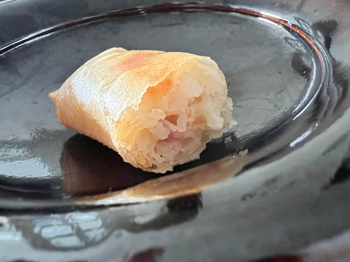 シェフにゃんさん「ベーコンポテト春巻き」のレシピ