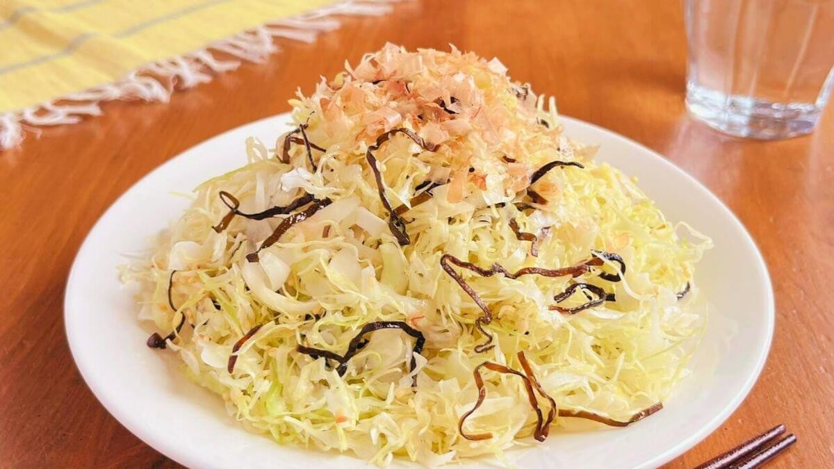 「爆速 塩昆布キャベツ」のレシピ