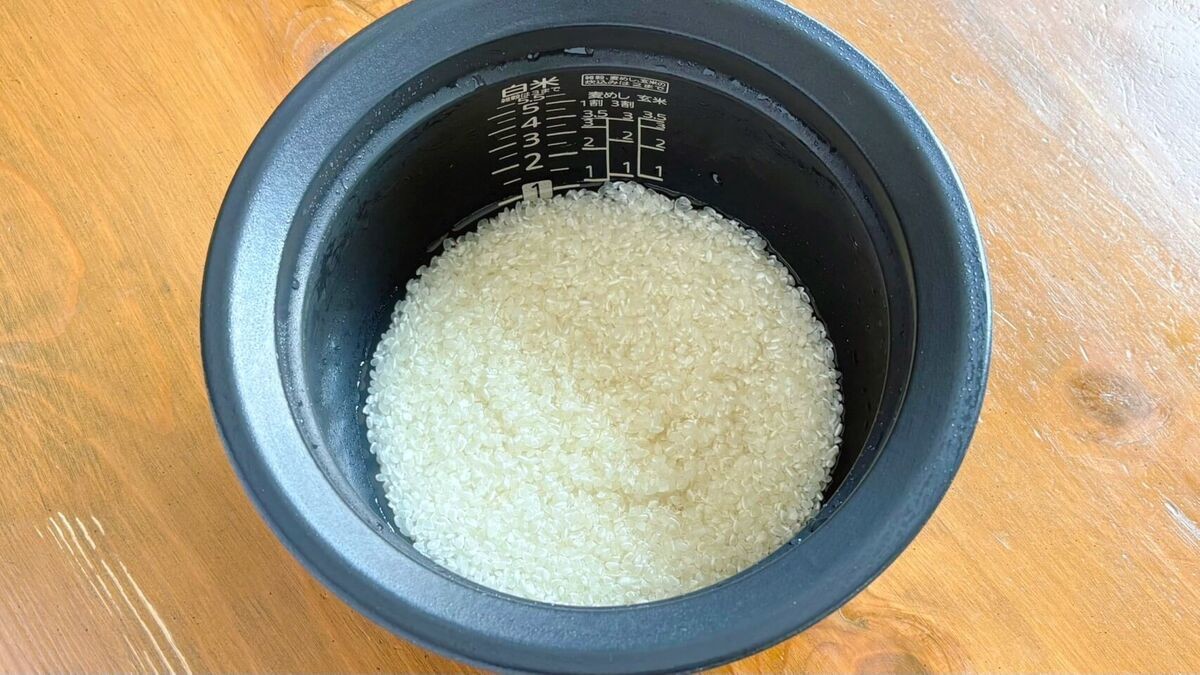 ささみとブロッコリーの炊き込みご飯
