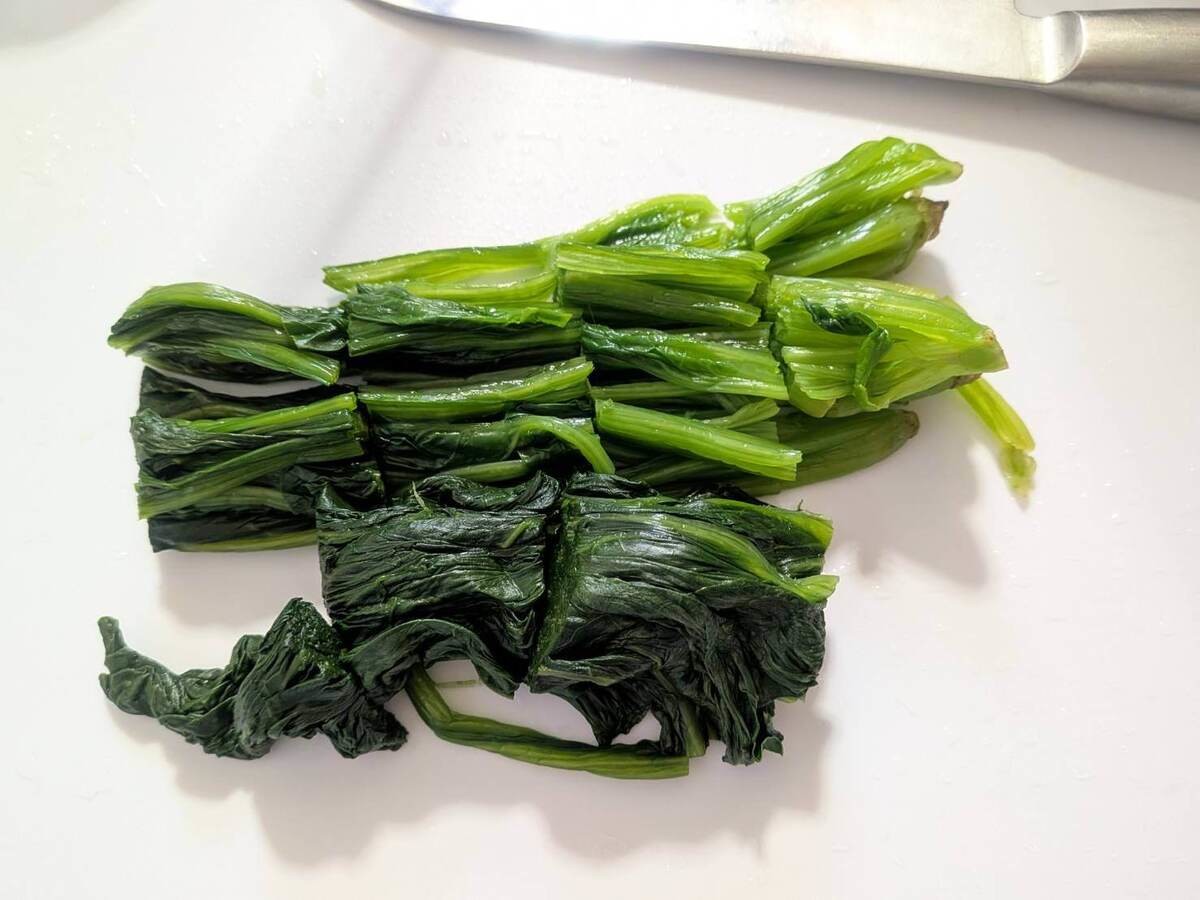 まりこさん「栄養爆弾 ほうれん草サラダ」