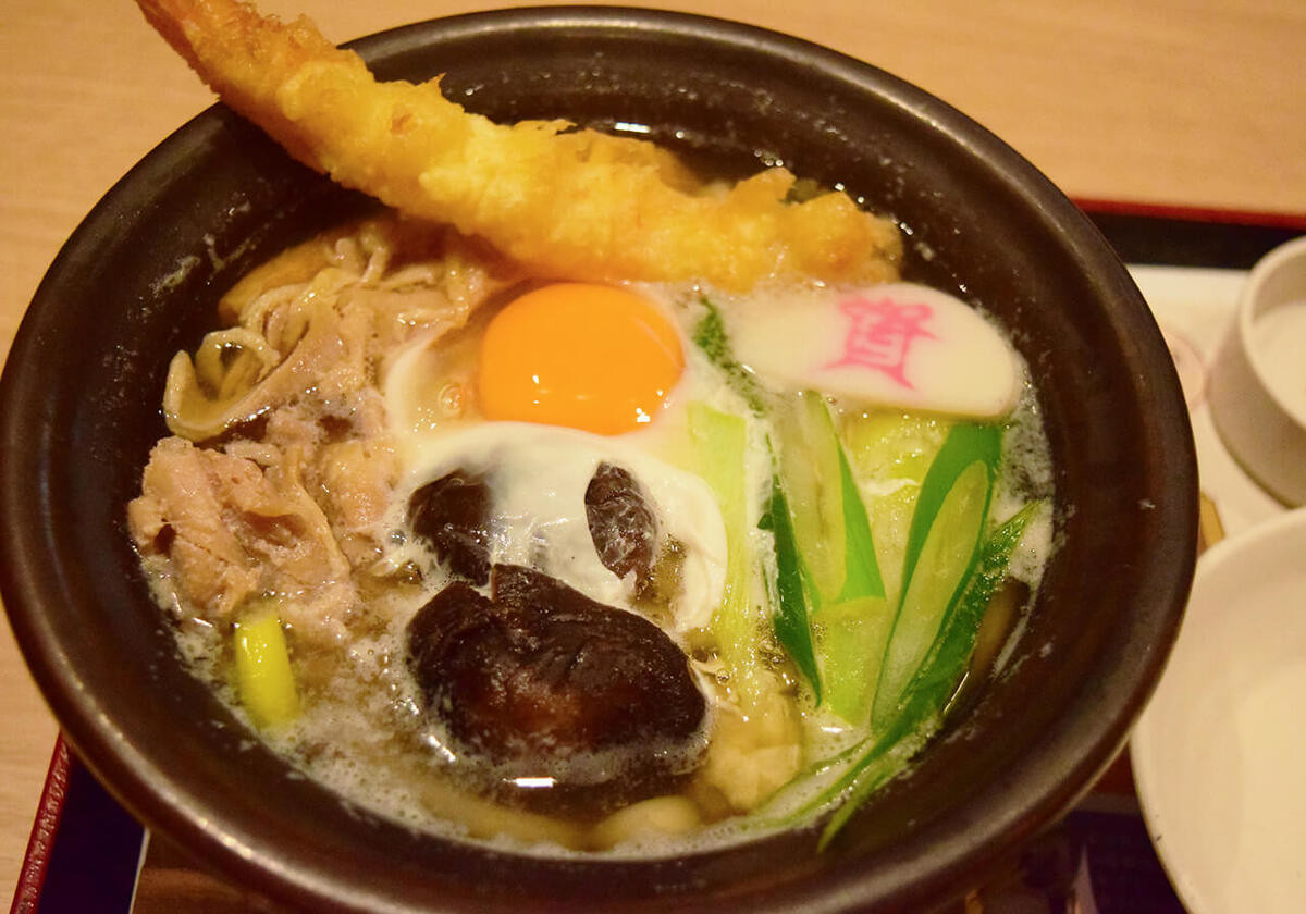 資さんうどん「大海老天鍋焼きうどん」実食レポ