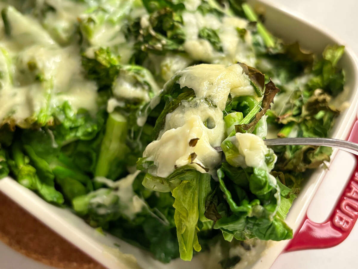 菜の花のチーズ焼き