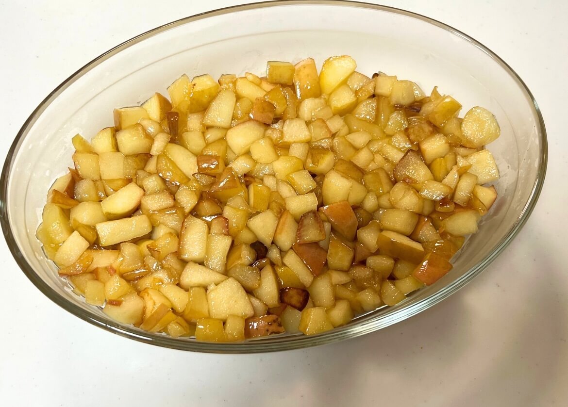 タサン志麻さん「りんごのクランブル」