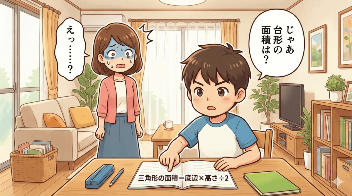 「台形の面積」の求め方