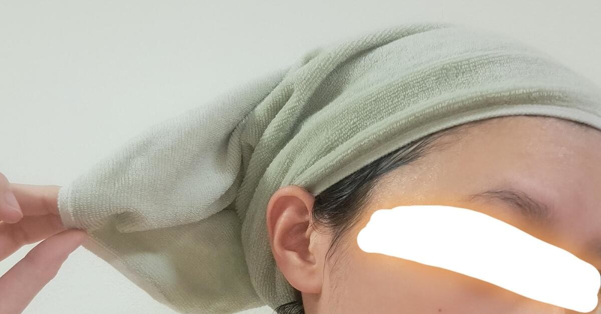 無印良品「のびのびターバンタオル」