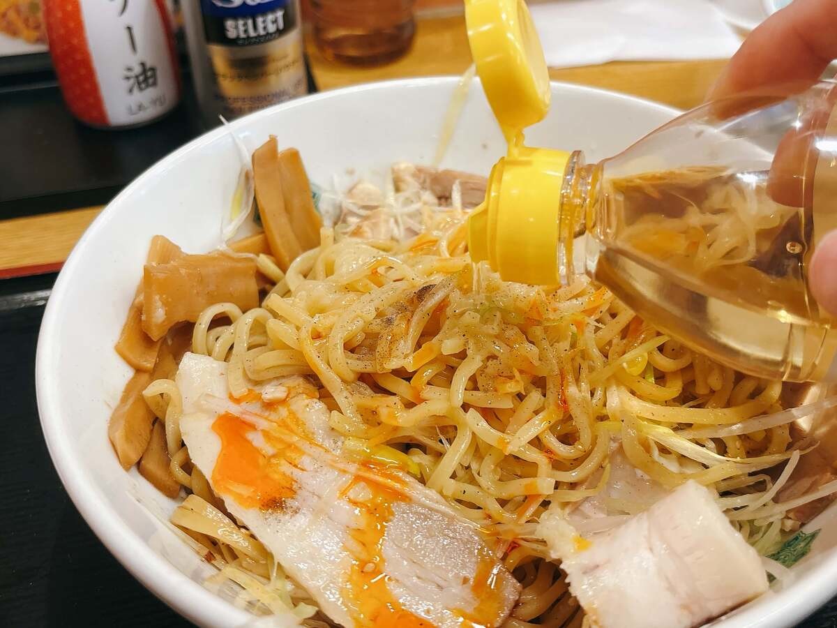 日高屋の二郎系アレンジ