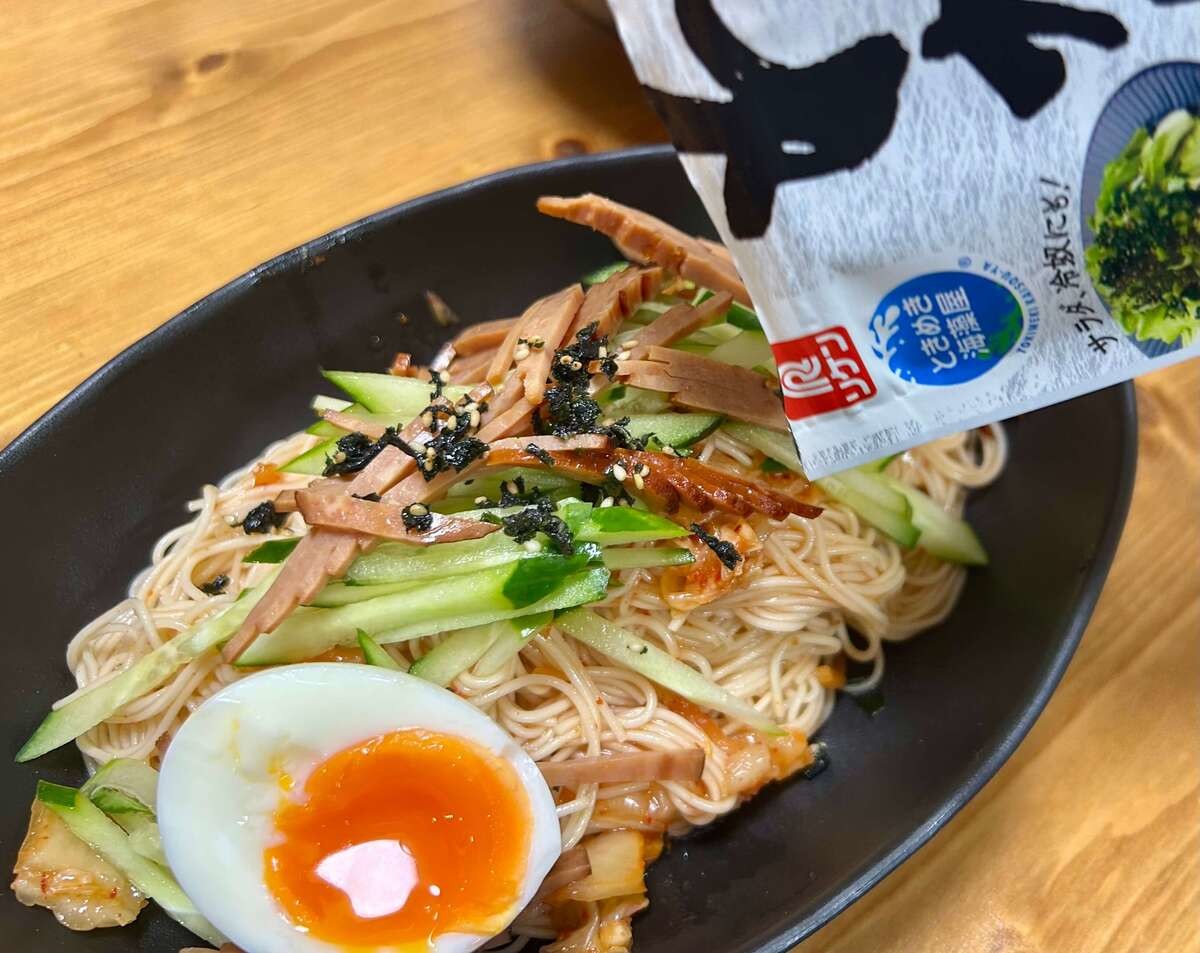 理研ビタミン公式「ザクザク食感♪ビビンそうめん」