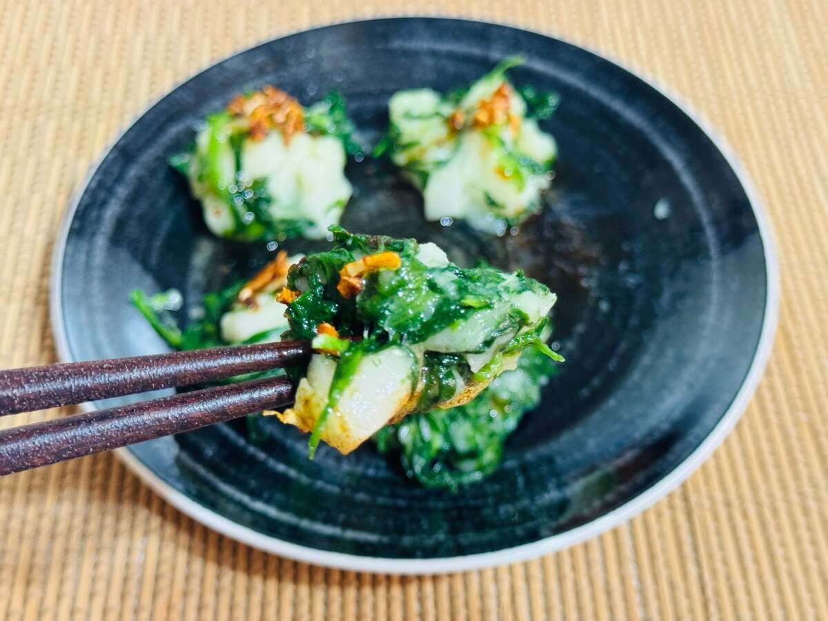 平野レミさん考案『ニラ餅』